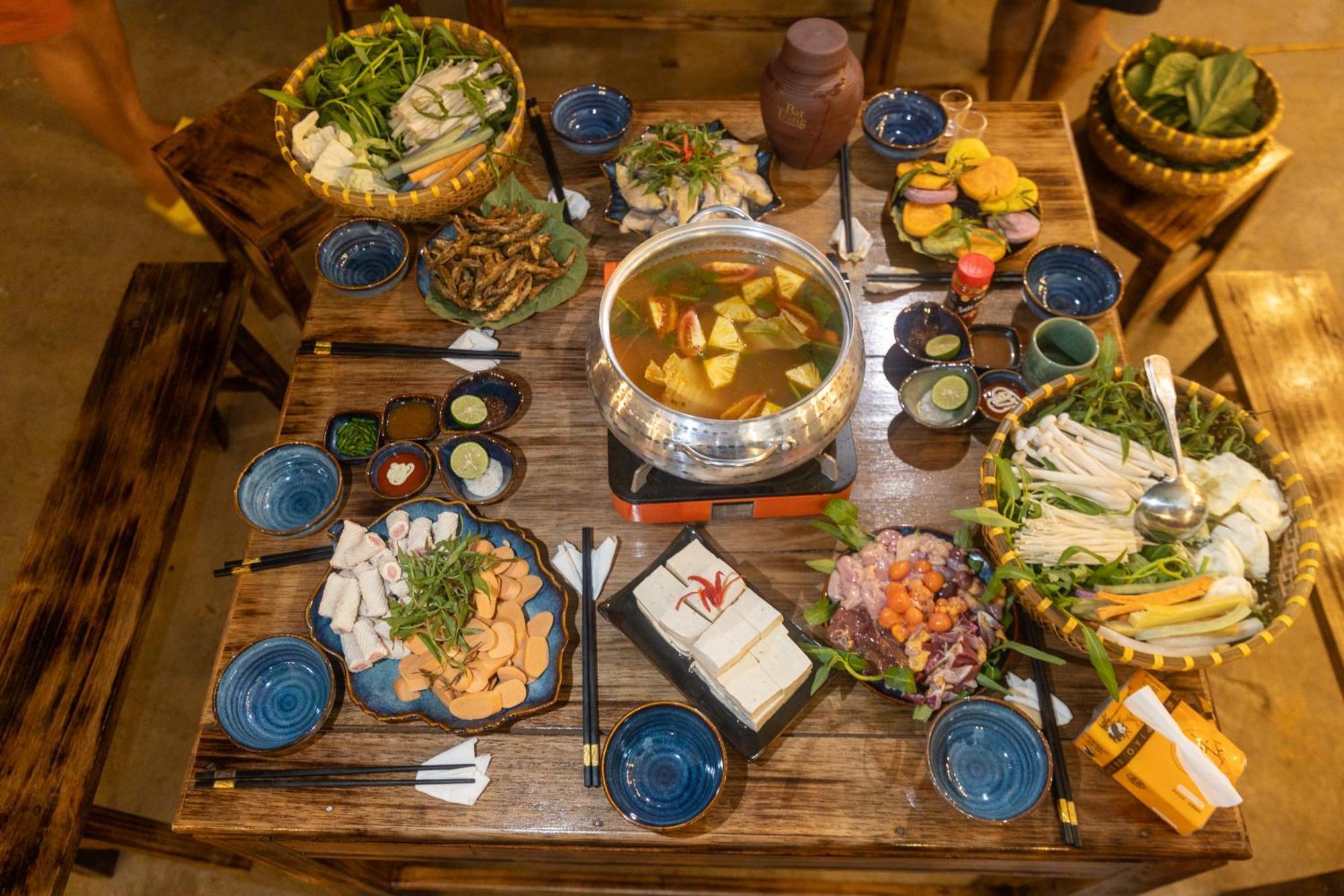 Khoi Homestay And Restaurant Loung Co Dış mekan fotoğraf