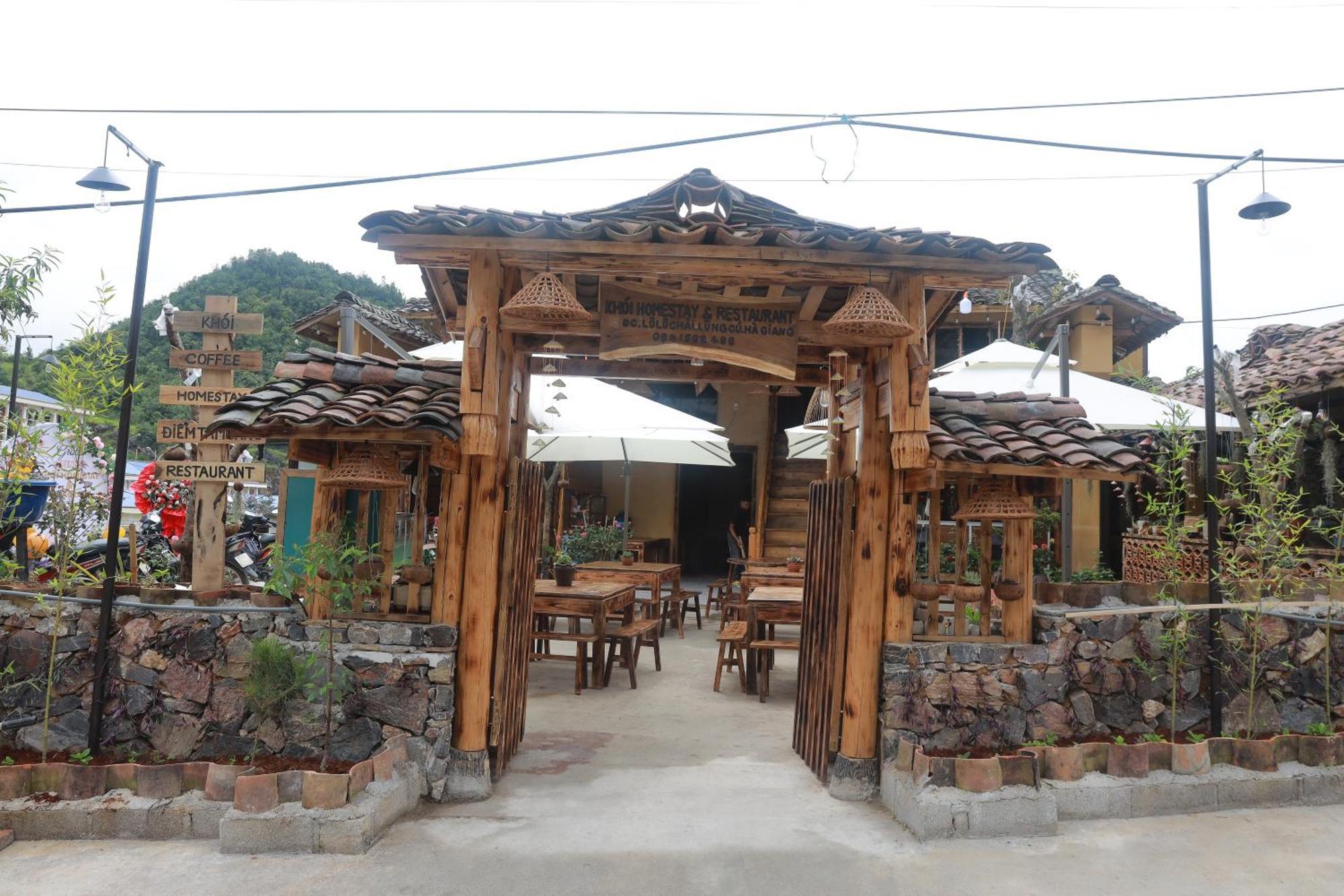 Khoi Homestay And Restaurant Loung Co Dış mekan fotoğraf