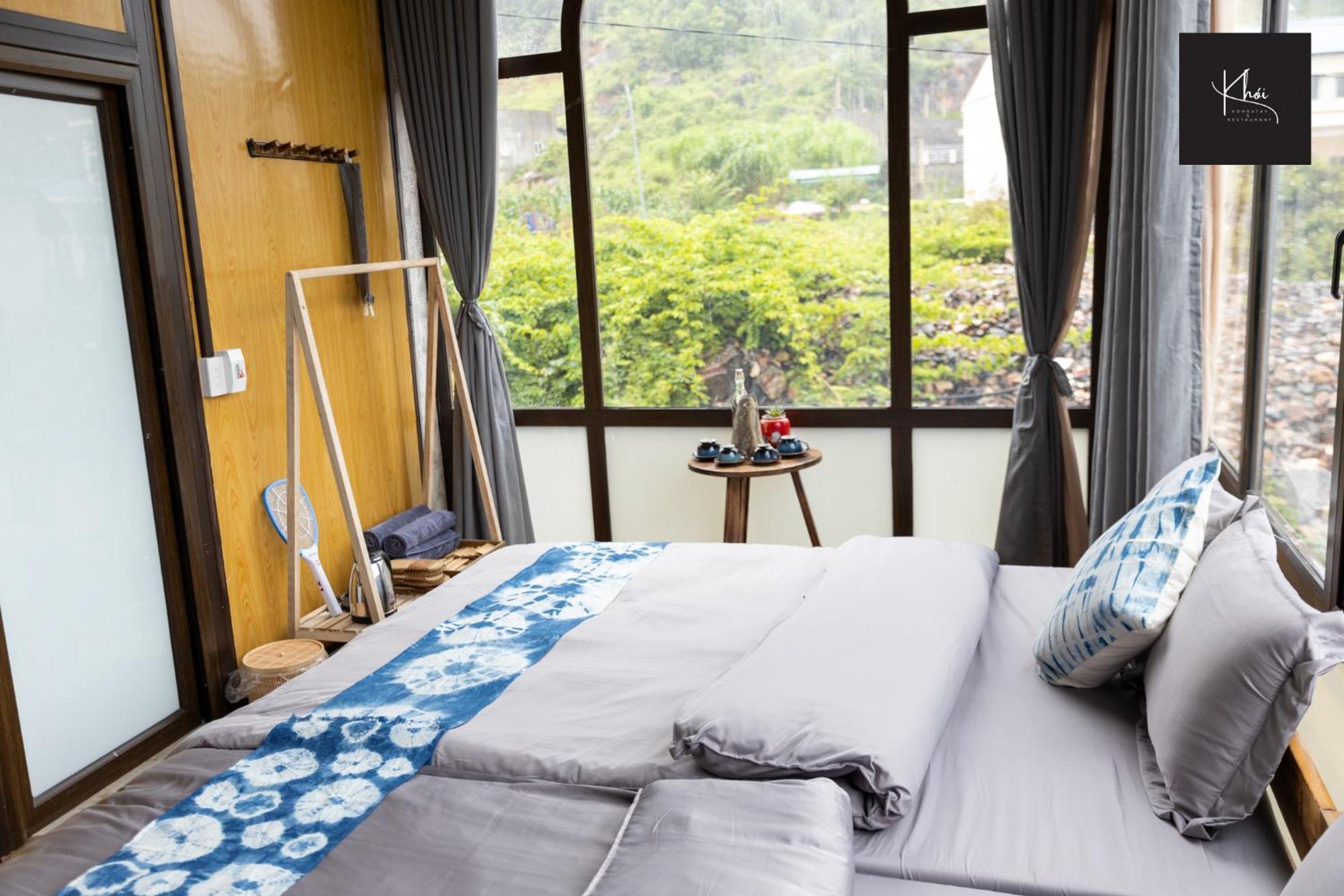 Khoi Homestay And Restaurant Loung Co Dış mekan fotoğraf