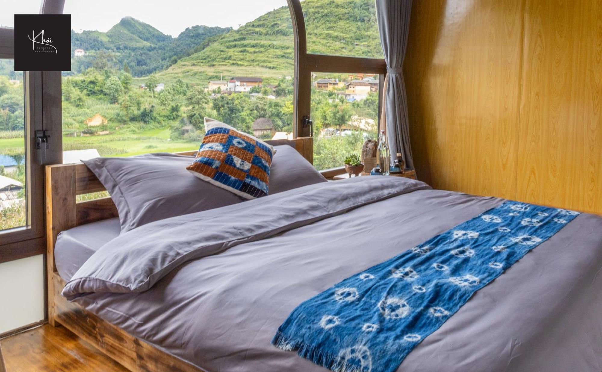 Khoi Homestay And Restaurant Loung Co Dış mekan fotoğraf