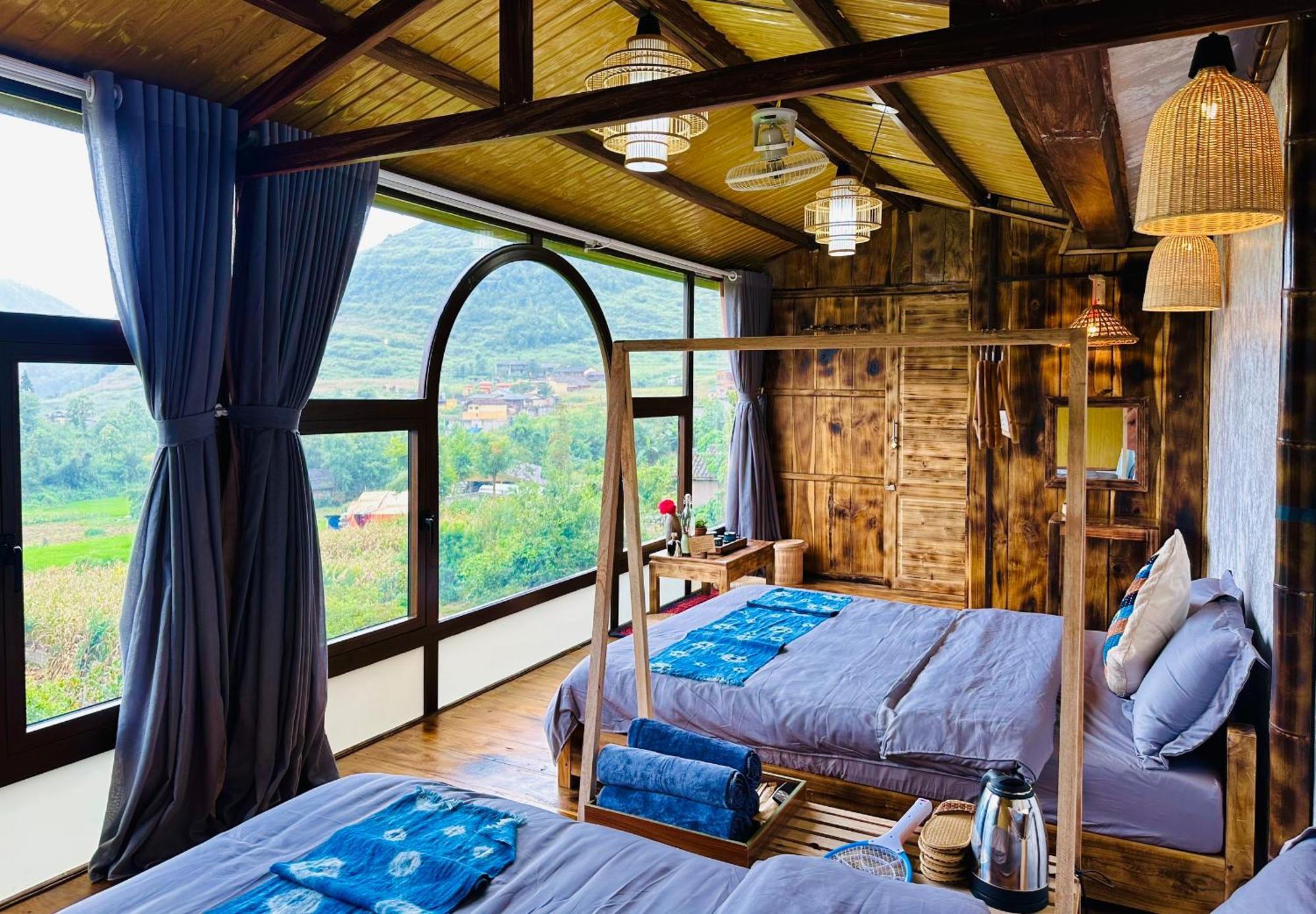 Khoi Homestay And Restaurant Loung Co Dış mekan fotoğraf