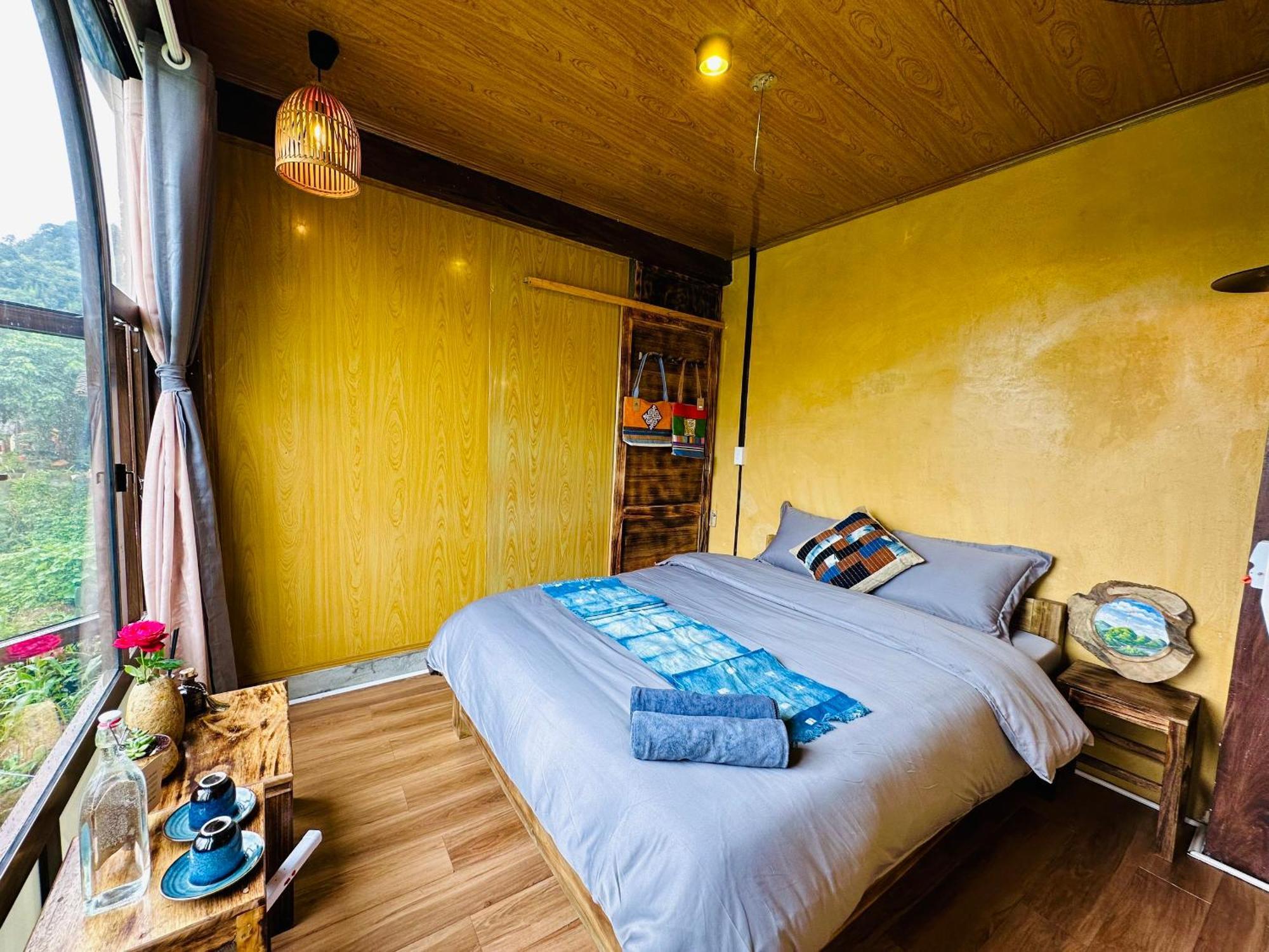 Khoi Homestay And Restaurant Loung Co Dış mekan fotoğraf