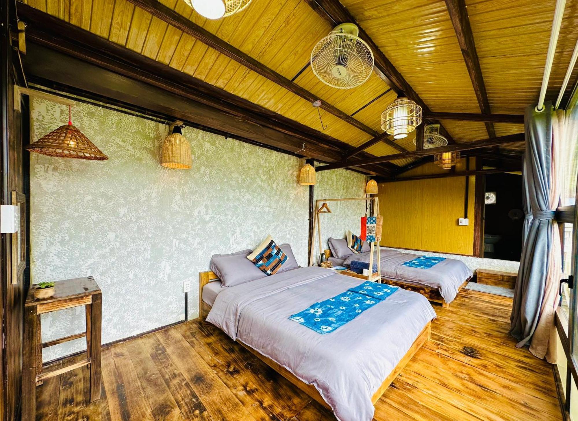 Khoi Homestay And Restaurant Loung Co Dış mekan fotoğraf
