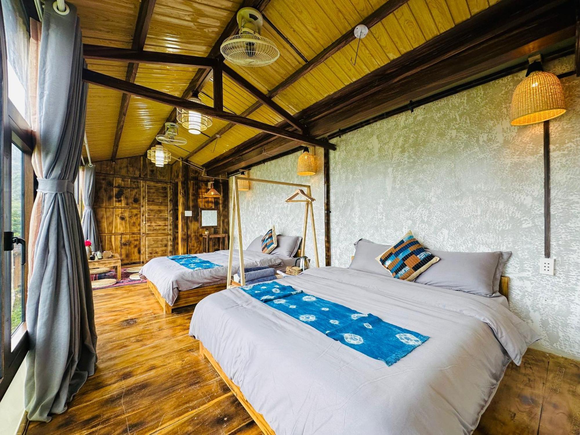 Khoi Homestay And Restaurant Loung Co Dış mekan fotoğraf