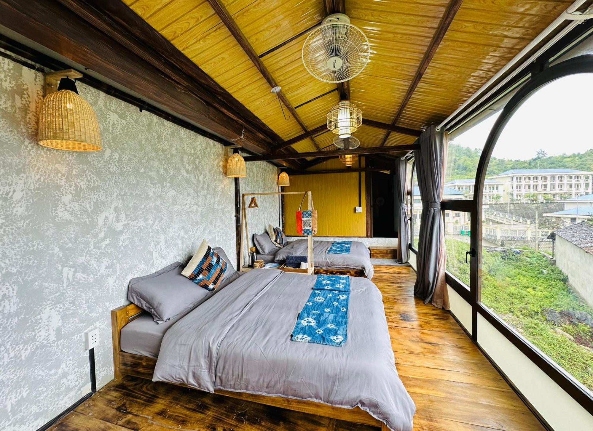 Khoi Homestay And Restaurant Loung Co Dış mekan fotoğraf