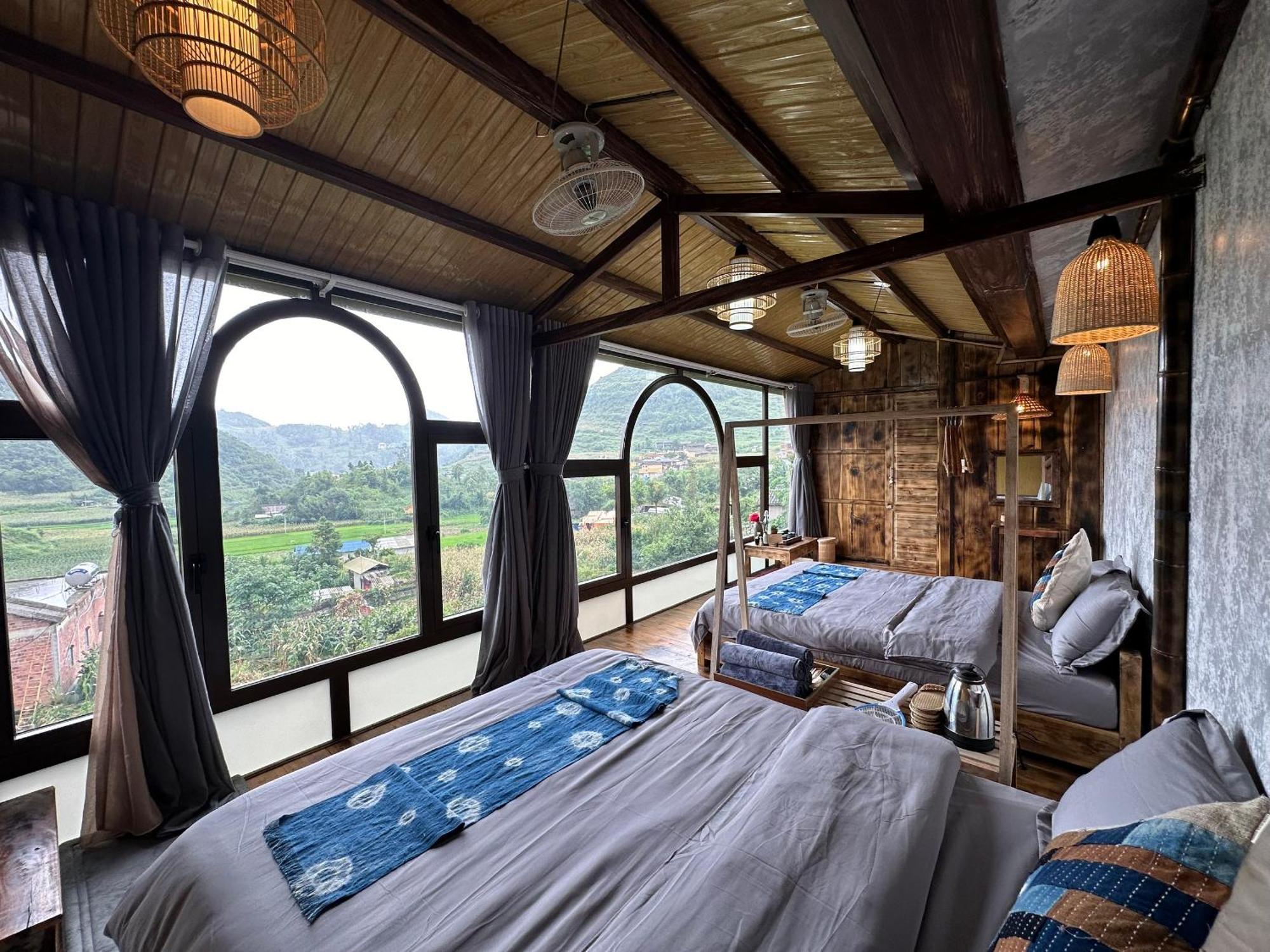 Khoi Homestay And Restaurant Loung Co Dış mekan fotoğraf