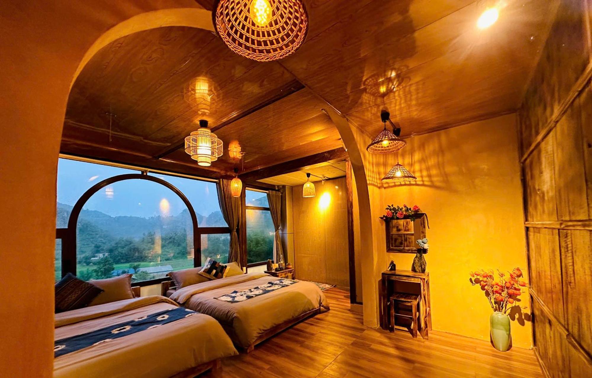 Khoi Homestay And Restaurant Loung Co Dış mekan fotoğraf