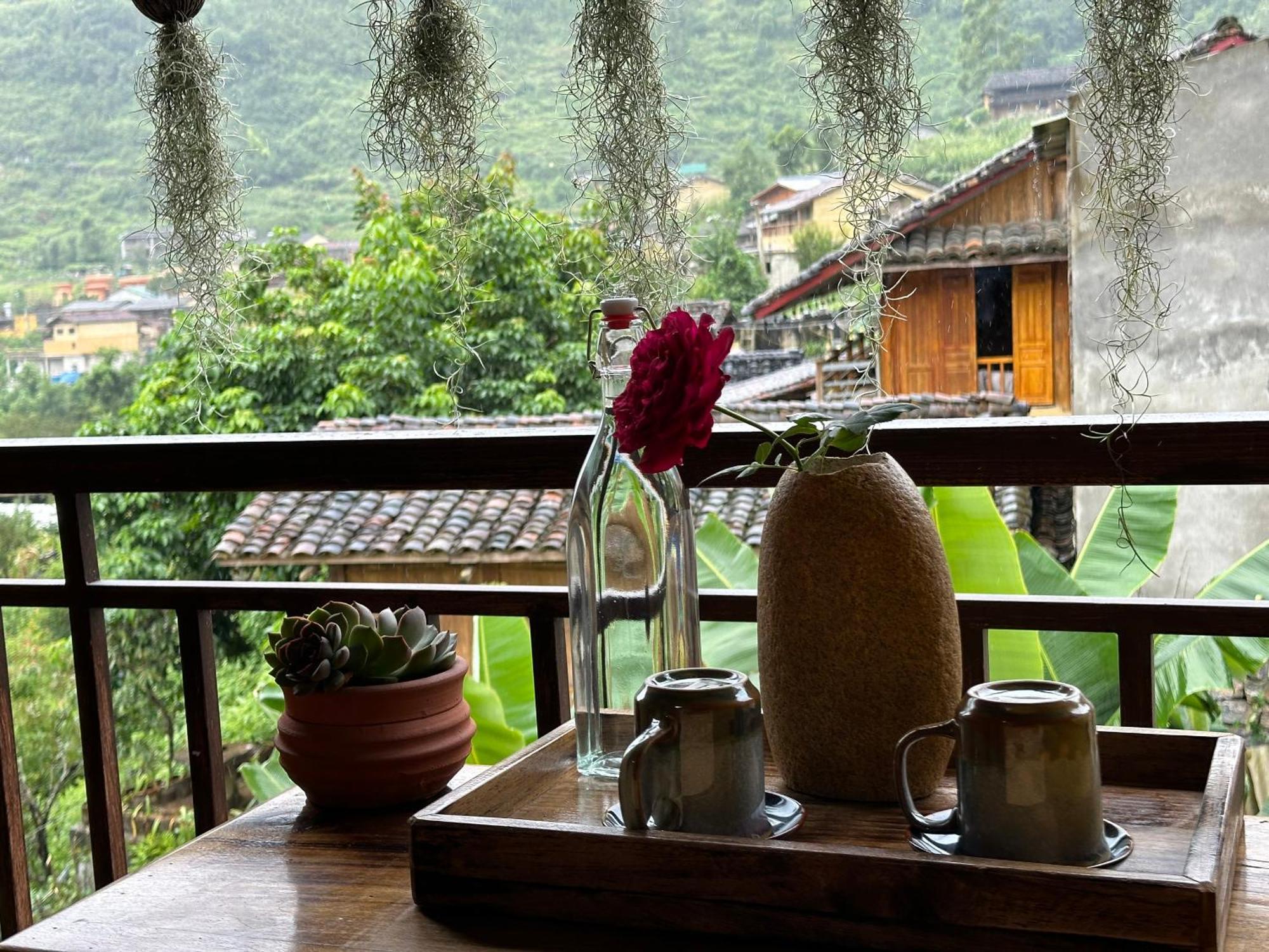 Khoi Homestay And Restaurant Loung Co Dış mekan fotoğraf